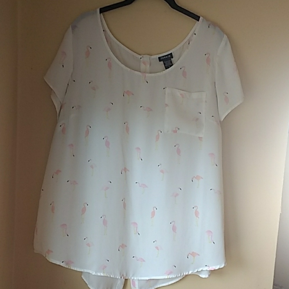 Flamingo Blouse